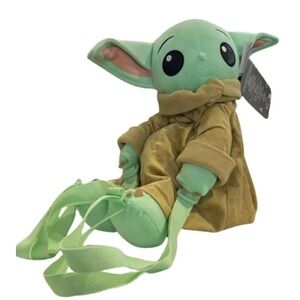 Disney Parks Baby Yoda Grogu Plush Backpack